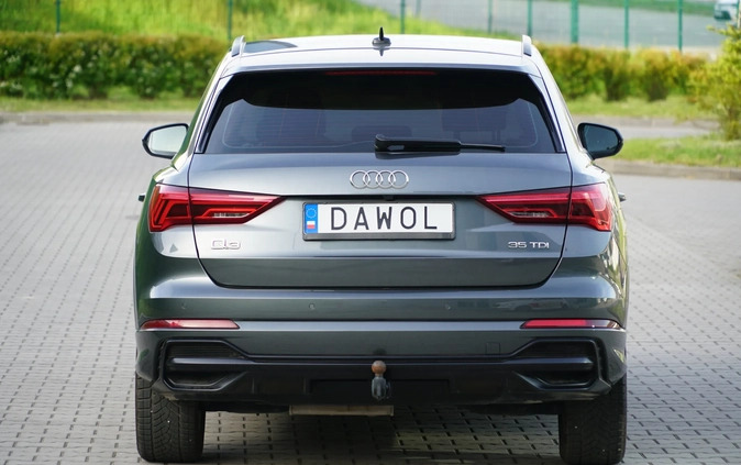 Audi Q3 cena 122800 przebieg: 98000, rok produkcji 2019 z Chęciny małe 497